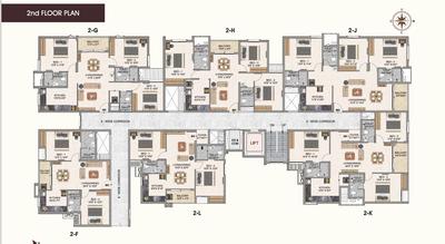 Project Image of 1124.0 - 1173.0 Sq.ft 2 BHK Apartment for buy in Thulir By DAC