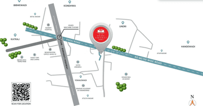 Project Image of 754.33 - 844.75 Sq.ft 2 BHK Apartment for buy in Anjani Amores Phase 2