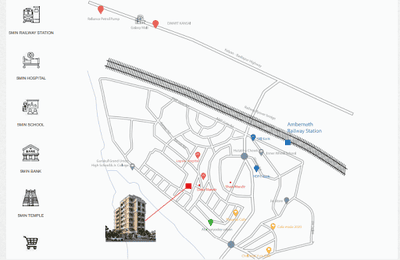 Dev Gurudev Datta CHS Location Plan 1