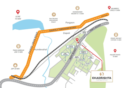 Project Image of 412.9 - 643.9 Sq.ft 1 BHK Apartment for buy in Shree Ekadrishta