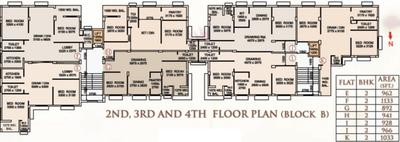 Project Image of 710.0 - 1133.0 Sq.ft 2 BHK Apartment for buy in Puja Florence