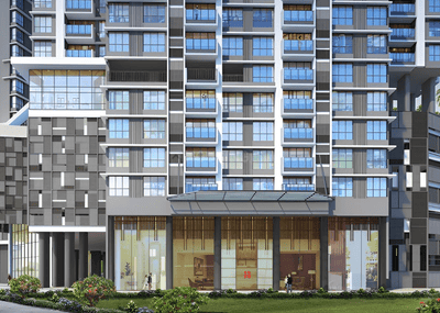 Project Image of 639.81 - 2457.94 Sq.ft 2 BHK Apartment for buy in Raymond The Address By GS Tower 2