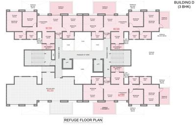 Project Image of 681.14 - 835.82 Sq.ft 3 BHK Apartment for buy in Kohinoor Kohinoor Grandeur