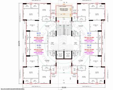 Project Image of 861.97 - 865.63 Sq.ft 3 BHK Apartment for buy in Captown Enver