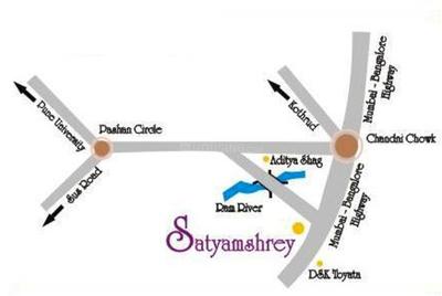 Project Image of 392.45 - 666.39 Sq.ft 1 BHK Apartment for buy in Satyam Shrey B
