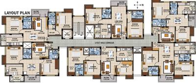 Project Image of 890 Sq.ft 2 BHK Apartment / Flat for sale in Podanur for Rs. 4500000