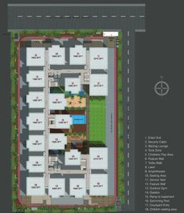 Project Image of 1290.0 - 2210.0 Sq.ft 2 BHK Apartment for buy in DSR Park Ridge