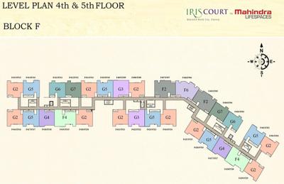 Project Image of 1055.0 - 1060.0 Sq.ft 3 BHK Apartment for buy in Mahindra Iris Court