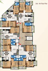 Project Image of 1125.0 - 1615.0 Sq.ft 2 BHK Apartment for buy in Lucky Aanandam Apartments