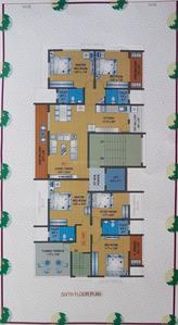 Project Image of 808.0 - 813.0 Sq.ft 2 BHK Apartment for buy in D And T Gayatri Apartment