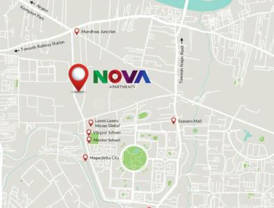 Project Image of 809.56 - 1427.95 Sq.ft 2 BHK Apartment for buy in Magarpatta Nova Residency Wing A To B