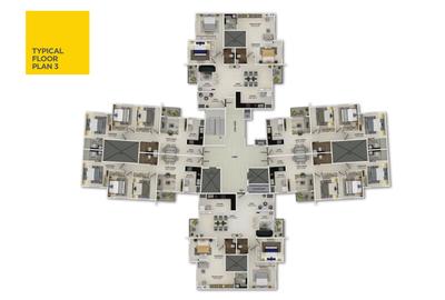Project Image of 1082.0 - 1776.0 Sq.ft 3 BHK Apartment for buy in Provident Equinox 4