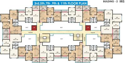 Project Image of 445.0 - 671.0 Sq.ft 2 BHK Apartment for buy in Royal Galaxy Flora Phase II