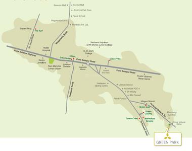 Project Image of 483.73 - 671.13 Sq.ft 1 BHK Apartment for buy in Malpani Green Park Plot 1