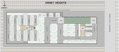 AVI Ornet Heights A, B Basement 1 Cluster Plan 1
