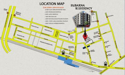 Project Image of 1314.0 - 1464.0 Sq.ft 3 BHK Apartment for buy in Subarna Residency