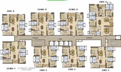 Project Image of 1283.0 - 4070.0 Sq.ft 2 BHK Apartment for buy in Prestige High Fields