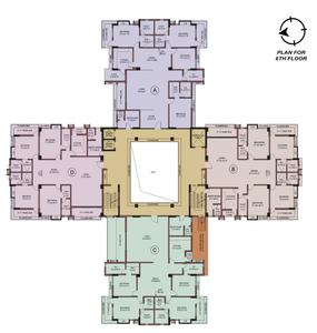 Project Image of 1550.0 - 7950.0 Sq.ft 2 BHK Apartment for buy in Prantik Navprantik