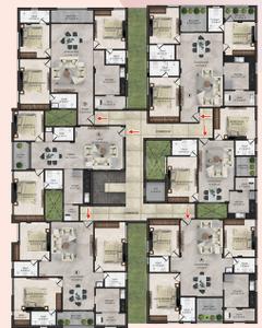 Project Image of 1038.0 - 1627.0 Sq.ft 2 BHK Apartment for buy in Gowtham Silver Oak