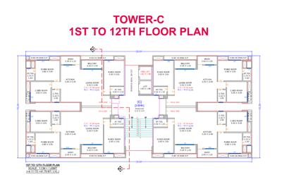 Project Image of 885.01 - 943.56 Sq.ft 3 BHK Apartment for buy in Shree Hari Silvassa Meritto