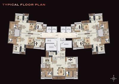 Project Image of 975.86 - 1791.55 Sq.ft 3 BHK Apartment for buy in Apex Nova 10 Elegance Phase 1