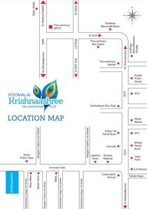 Project Image of 1274.0 - 1296.0 Sq.ft 3 BHK Apartment for buy in Poomalai Krishnaashree
