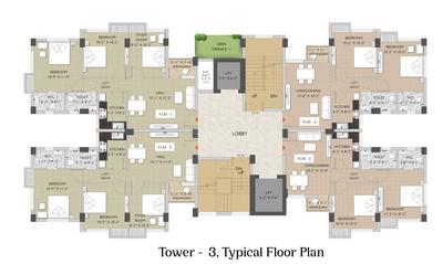 Project Image of 985.0 - 1357.0 Sq.ft 2 BHK Apartment for buy in Airport Sky City