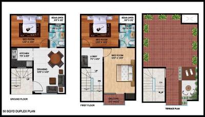 Project Image of 615.0 - 1580.0 Sq.ft 1 BHK Villa for buy in Globus Palm Greens
