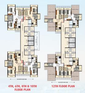 Project Image of 435.0 - 801.0 Sq.ft 1 BHK Apartment for buy in Shiv Infra Empire