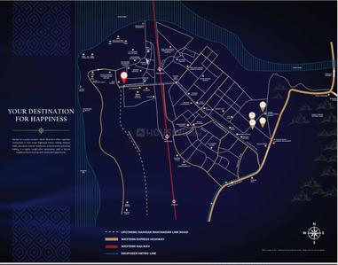 Project Image of 403.86 - 893.73 Sq.ft 1 BHK Apartment for buy in JP North Westend Tower 1