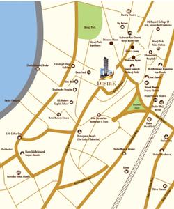 Project Image of 664.35 - 750.03 Sq.ft 2 BHK Apartment for buy in Dotom Desire