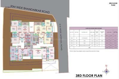 Project Image of 873.71 - 1943.66 Sq.ft 2 BHK Apartment for buy in Fortune Abhishek CHSL