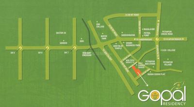 Gopal Residency Location Plan 1