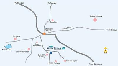 Project Image of 0.0 - 1474.23 Sq.ft 4 BHK Apartment for buy in Behede Silver Brook Wing A