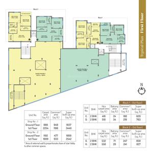 Project Image of 416.0 - 627.0 Sq.ft 2 BHK Apartment for buy in Realtech Nirman Khushi