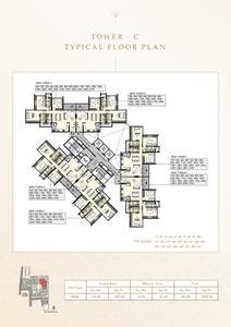 Project Image of 1302.34 - 2060.23 Sq.ft 3 BHK Apartment for buy in M Soul Strings