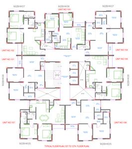 Project Image of 623.02 - 750.46 Sq.ft 2 BHK Apartment for buy in Pratham Riviera Phase 5