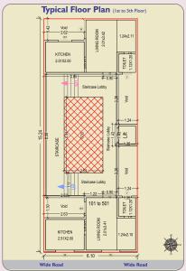 Project Image of 176.85 - 178.36 Sq.ft 1 RK Apartment for buy in Kothi Nilkanth Residency