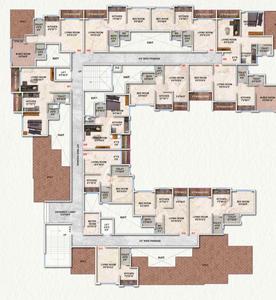 Project Image of 259.0 - 388.0 Sq.ft 1 BHK Apartment for buy in Sahajanand Vrindavan Heights