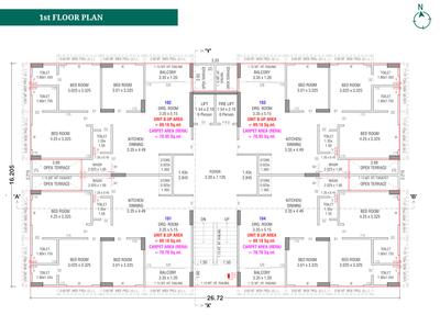 Project Image of 843.35 - 849.81 Sq.ft 3 BHK Apartment for buy in Maruti Shantam