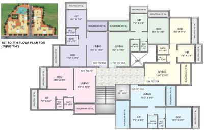 Project Image of 633.0 - 887.0 Sq.ft 1 BHK Apartment for buy in Panvelkar Optima