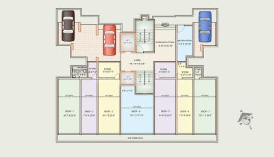 Project Image of 0.0 - 411.0 Sq.ft 1 BHK Apartment for buy in Charms Heights Phase III B2 And B3