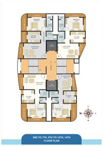 Project Image of 354.46 - 429.8 Sq.ft 1 BHK Apartment for buy in Shree Barku Height