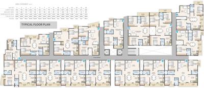 Project Image of 955.0 - 1540.0 Sq.ft 2 BHK Apartment for buy in Rsun Clover Apartments Homes
