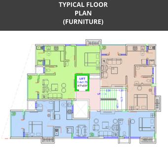 Project Image of 469.2 - 659.29 Sq.ft 1 BHK Apartment for buy in Balaji Blossom