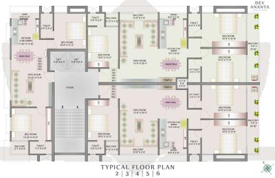 Project Image of 672.96 - 1037.86 Sq.ft 2 BHK Apartment for buy in Hasmukh Kantilal Dave Dev Ananta