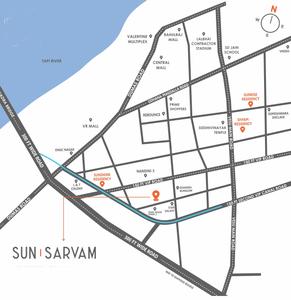 Project Image of 756.16 - 1104.38 Sq.ft 2 BHK Apartment for buy in Salasar Sun Sarvam