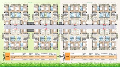 Project Image of 1664.0 - 2372.0 Sq.ft 3 BHK Apartment for buy in Kashyap Green City Phase 2