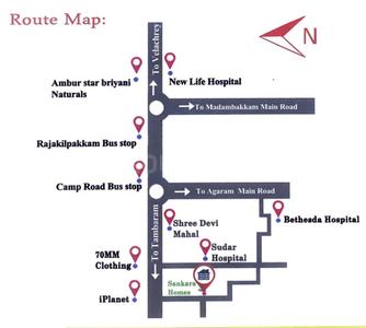 SRK Sankara Homes Location Plan 1