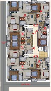Project Image of 500.0 - 1260.0 Sq.ft 1 BHK Apartment for buy in Escon Tower 1